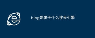 bing是属于什么搜索引擎