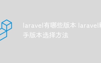 What versions of laravel are there? How to choose the version of laravel for beginners