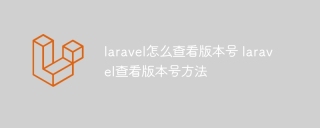 Wie sehe ich die Versionsnummer von Laravel an? So sehen Sie die Versionsnummer von Laravel