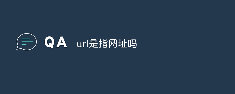 url是指網(wǎng)址嗎