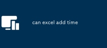 can excel add time
