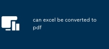 can excel be converted to pdf