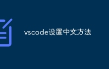vscode设置中文方法