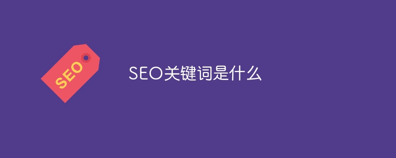 SEO关键词是什么