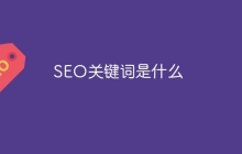 SEO关键词是什么