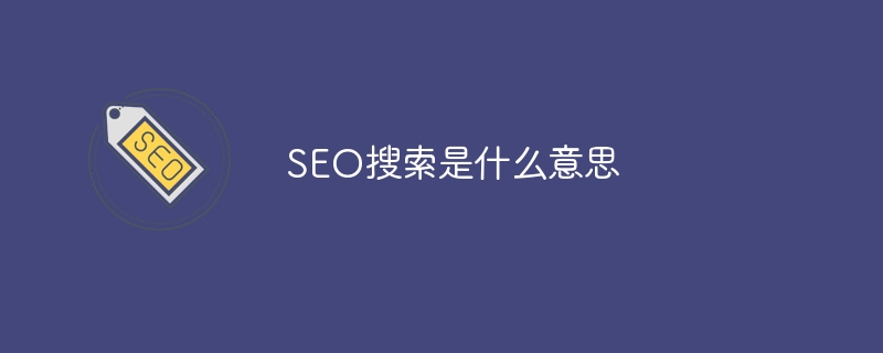 SEO搜索是什么意思