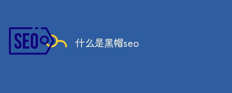 什么是黑帽seo