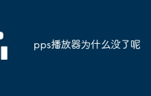 pps播放器为什么没了呢