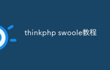thinkphp swoole教程