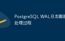 PostgreSQL WAL日志膨胀的处理过程