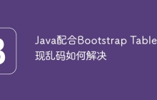 Java配合Bootstrap Table出现乱码如何解决