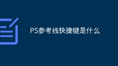 What are the shortcut keys for PS reference line