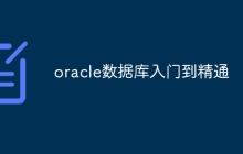 oracle数据库入门到精通