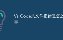 Vs Code头文件报错是怎么回事