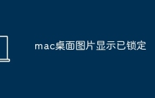 mac桌面图片显示已锁定