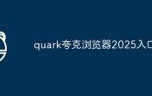 quark夸克浏览器2025入口