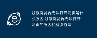 谷歌浏览器无法打开网页是什么原因 谷歌浏览器无法打开网页的原因和解决办法