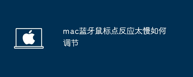 mac蓝牙鼠标点反应太慢如何调节