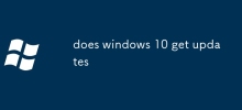 does windows 10 get updates