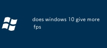 does windows 10 give more fps
