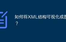 如何将XML结构可视化成图片?