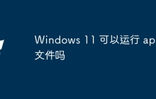 Windows 11 可以运行 apk 文件吗