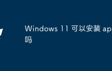 Windows 11 可以安装 apk 吗