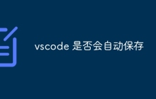 vscode 是否会自动保存