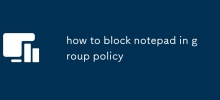 how to block notepad in group policy