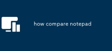 how compare notepad