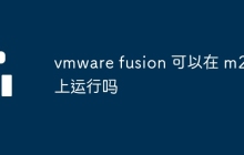 vmware fusion 可以在 m2 上运行吗