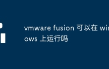 vmware fusion 可以在 windows 上运行吗