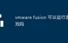 vmware fusion 可以运行游戏吗