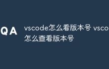 vscode怎么看版本号 vscode怎么查看版本号