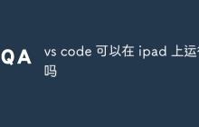 vs code 可以在 ipad 上运行吗