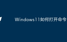 Windows11如何打开命令