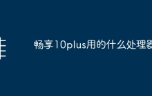 畅享10plus用的什么处理器