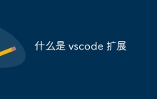 什么是 vscode 扩展