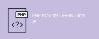 PHP 8如何进行身份验证和授权