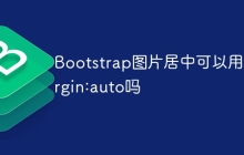 Bootstrap图片居中可以用margin:auto吗