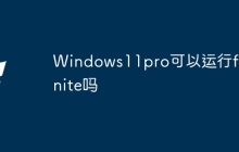 Windows11pro可以运行fortnite吗
