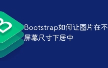 Bootstrap如何让图片在不同屏幕尺寸下居中