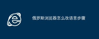 俄罗斯浏览器怎么改语言步骤