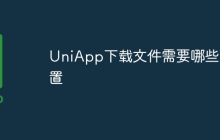 UniApp下载文件需要哪些配置