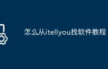 怎么从itellyou找软件教程