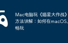 Mac电脑玩《喵星大作战》方法详解：如何在macOS上畅玩