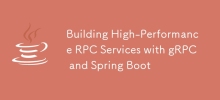 Building High-Performance RPC Services with gRPC and Spring Boot