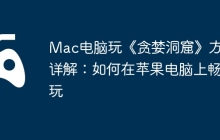 Mac电脑玩《贪婪洞窟》方法详解:如何在苹果电脑上畅玩