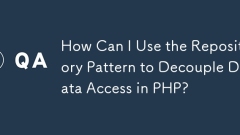 Comment puis-je utiliser le modèle de référentiel pour découpler l'accès aux données en PHP?