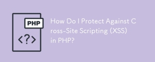 如何防止PHP中的跨站點腳本（XSS）？